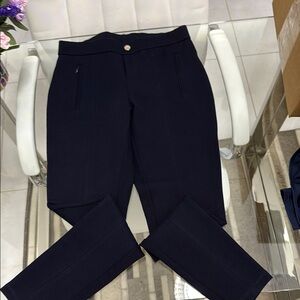 Philosophy Black Ankle Cropped Pants